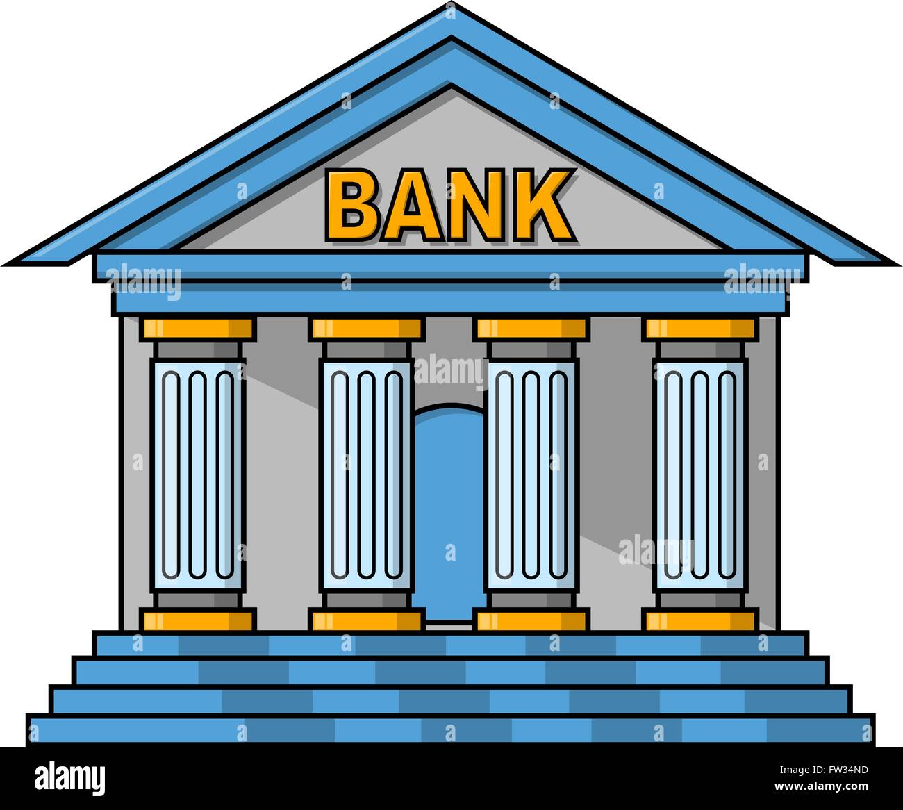 clipart of a bank building - photo #20