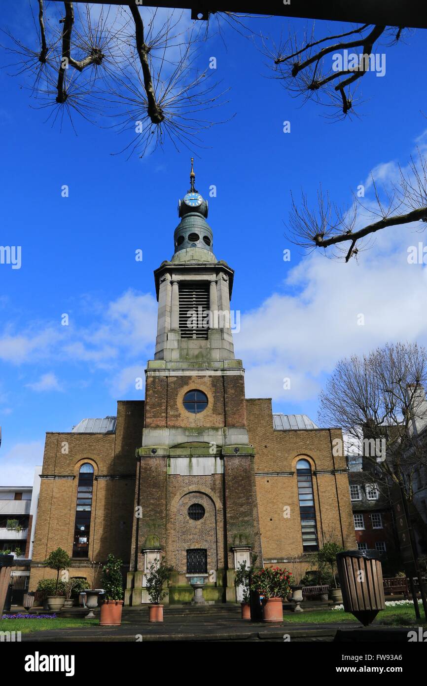 Saint Anne Churchyard S Garden Stock Photo Alamy