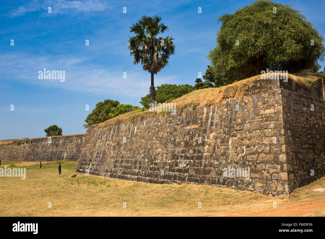 Sri Lanka, Fort Frederick, walls Stock Photo 101720954