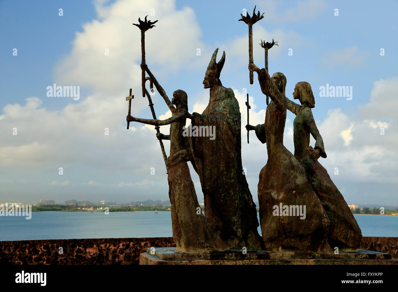 La Rogativa statue, Old San Juan, Puerto Rico Stock Photo, Royalty Free Image 102641134 Alamy