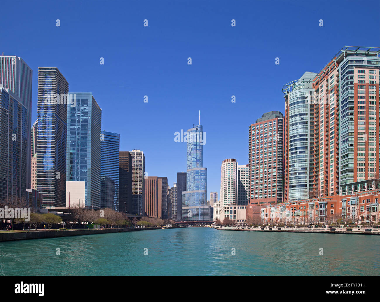 Cityscape of Chigago Stock Photo, Royalty Free Image: 102671901 - Alamy