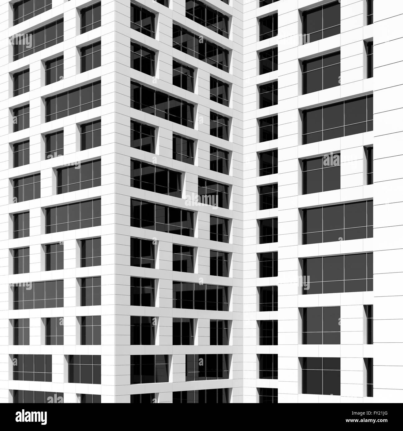 Modern Architecture Pattern abstract modern architecture, pattern of dark windows in white Modern Architecture Pattern abstract modern architecture, pattern of dark windows in white