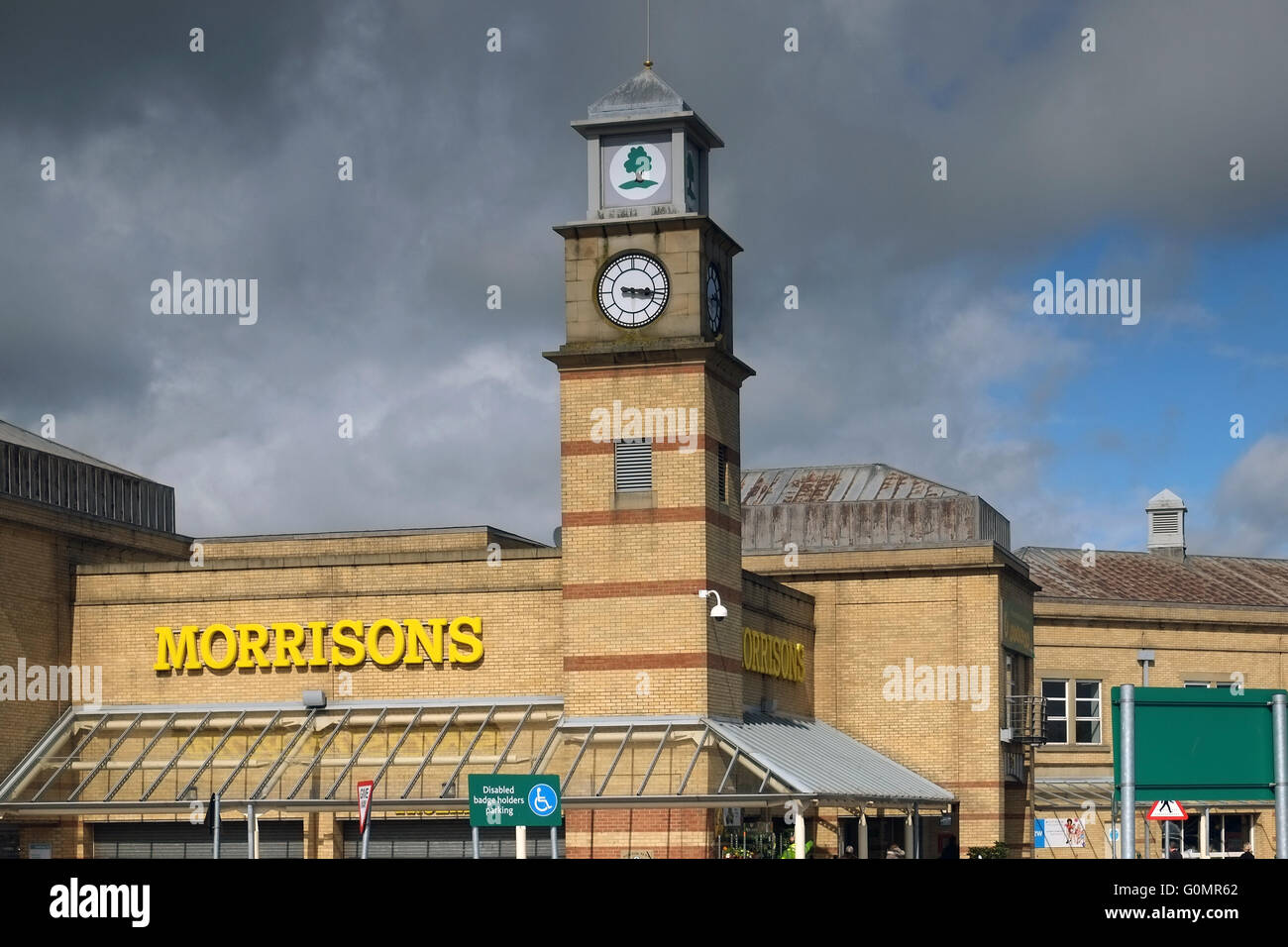 Morrisons supermarket in Darlington, County Durham, England, UK Stock