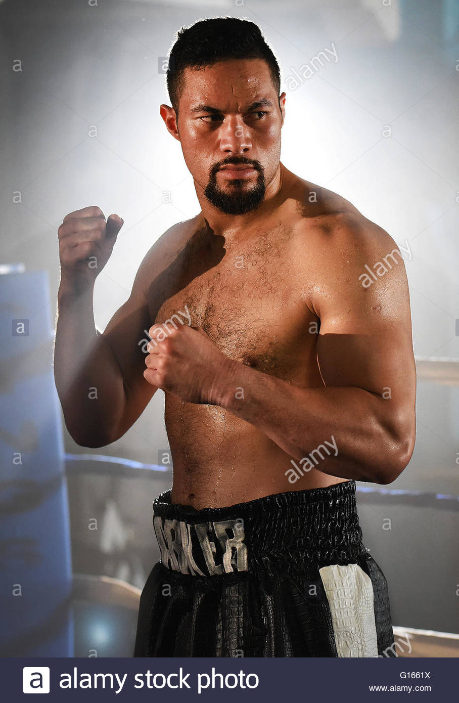 Auckland, New Zealand. 09th May, 2016. New Zealand Heavyweight boxer
