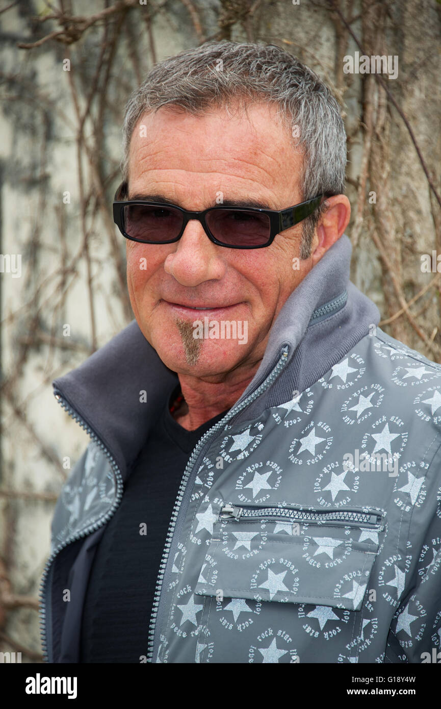dpa EXCLUSIVE Tico Torres, drummer of Bon Jovi, smiles as he wears Stock Photo 104073785 Alamy