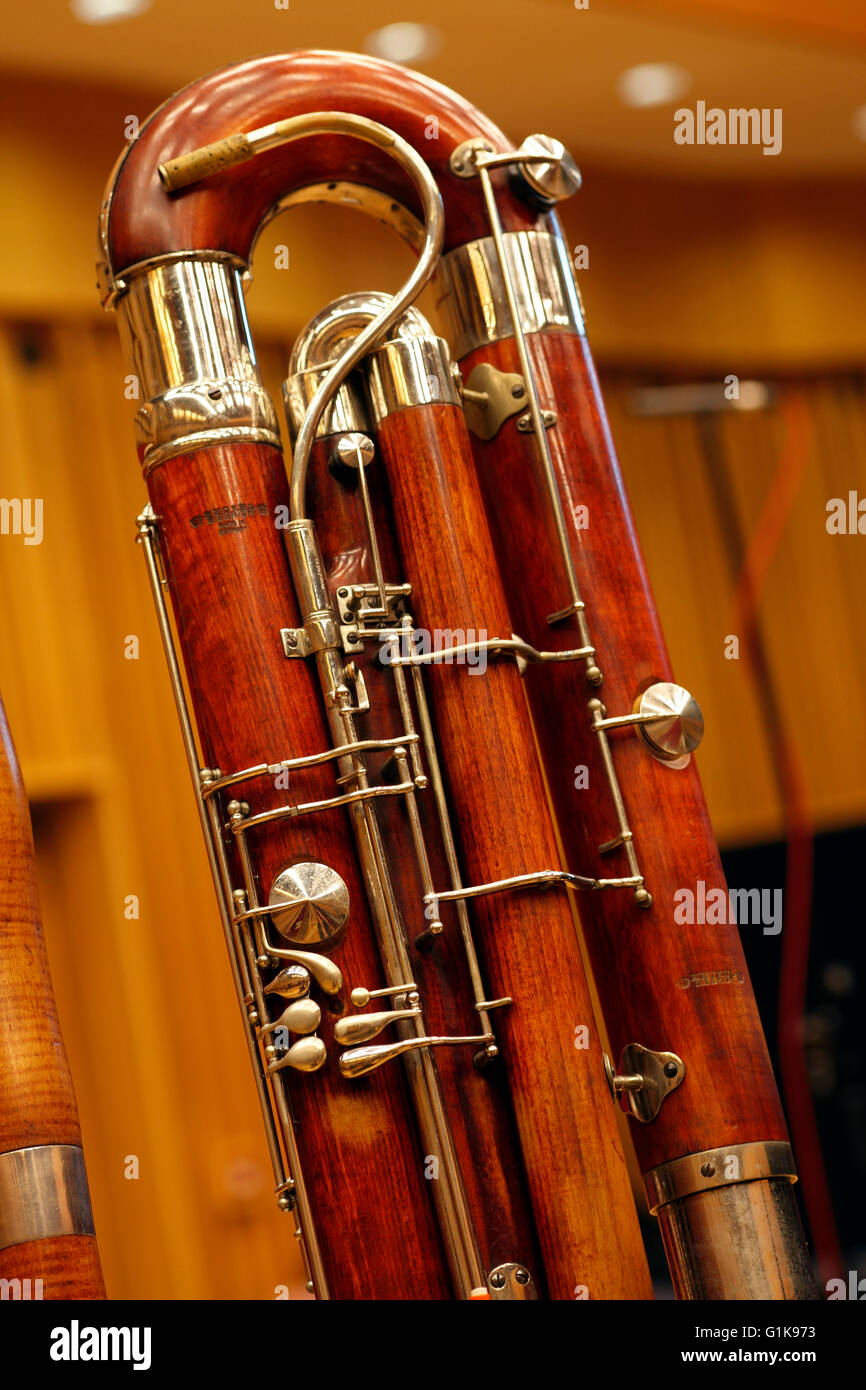 A contra bassoon with the crook safely stored Stock Photo, Royalty Free Image 104301207 Alamy
