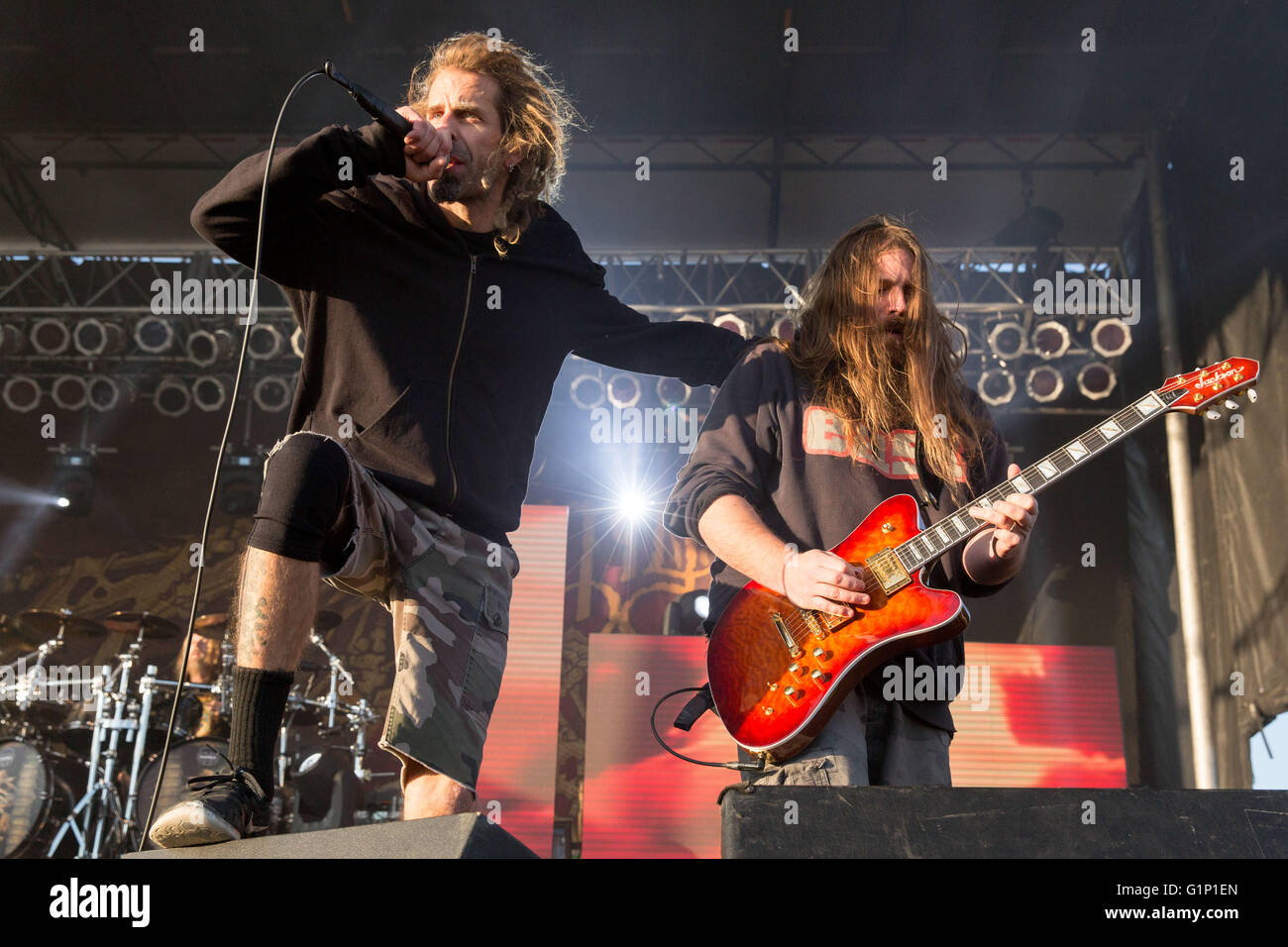 May 14, 2016 - Somerset, Wisconsin, U.S - RANDY BLYTHE (L) and ... for Lamb Of God Live 2016
61obs May 14, 2016 - Somerset, Wisconsin, U.S - RANDY BLYTHE (L) and ... for Lamb Of God Live 2016
61obs