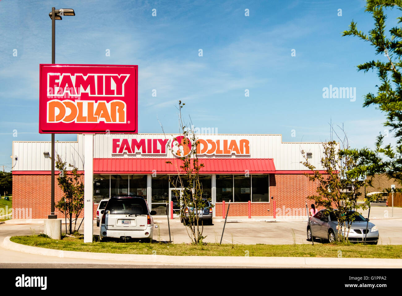 Exterior Oklahoma City A Family Dollar store exterior in Oklahoma City, Oklahoma, USA.
