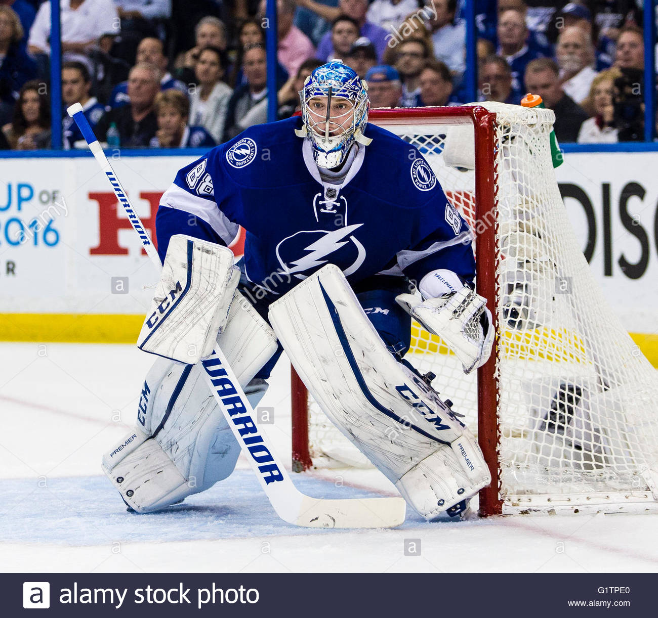 May 18, 2016 Tampa Bay Lightning goalie Andrei Vasilevskiy (88 Stock
