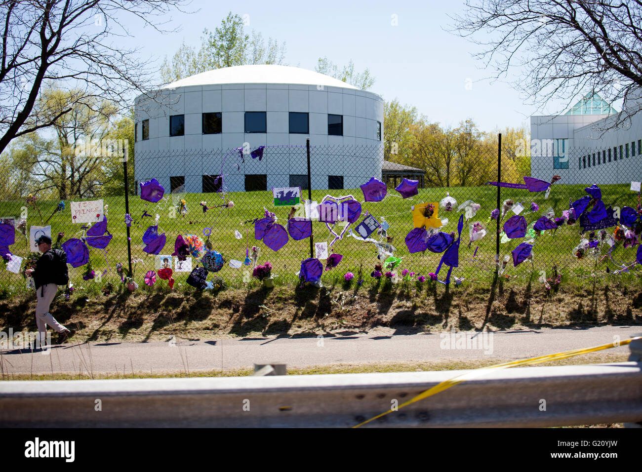 Paisley Park Studios Chanhassen Minnesota MN USA Stock Photo, Royalty