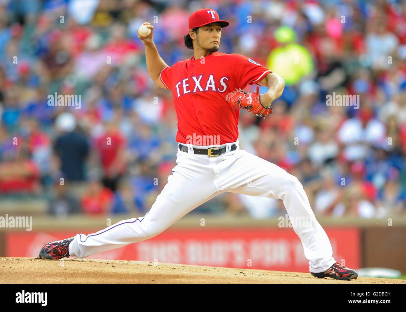 May 28, 2016 Texas Rangers starting pitcher Yu Darvish 11 pitched 5