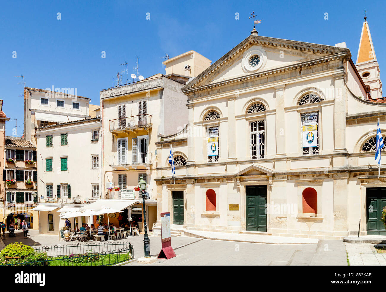 Cathedral Of St Jacob and St Christopher, Town Hall Square, Corfu Old