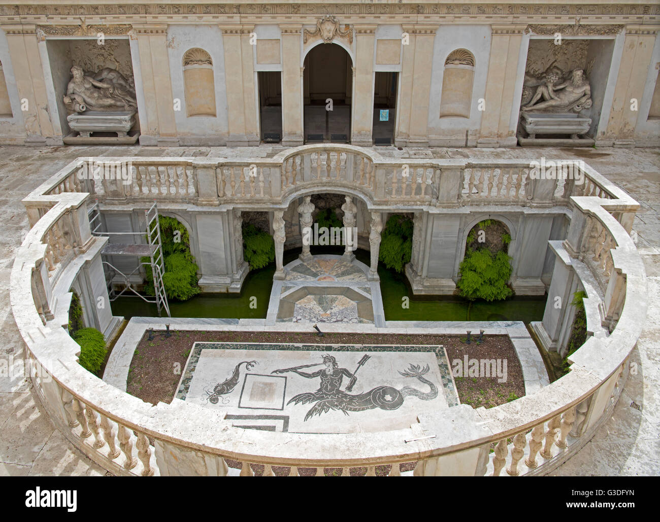 Italien Rom Museo Nazionale Etrusco di Villa Giulia Nymphäum im Stock Photo Alamy