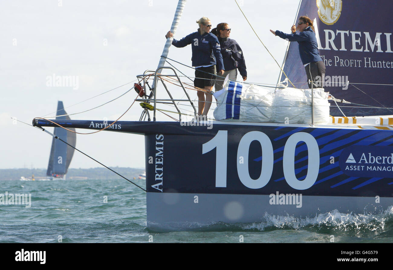 Sailing Cowes Week Day Five Isle Of Wight Stock Photo Alamy