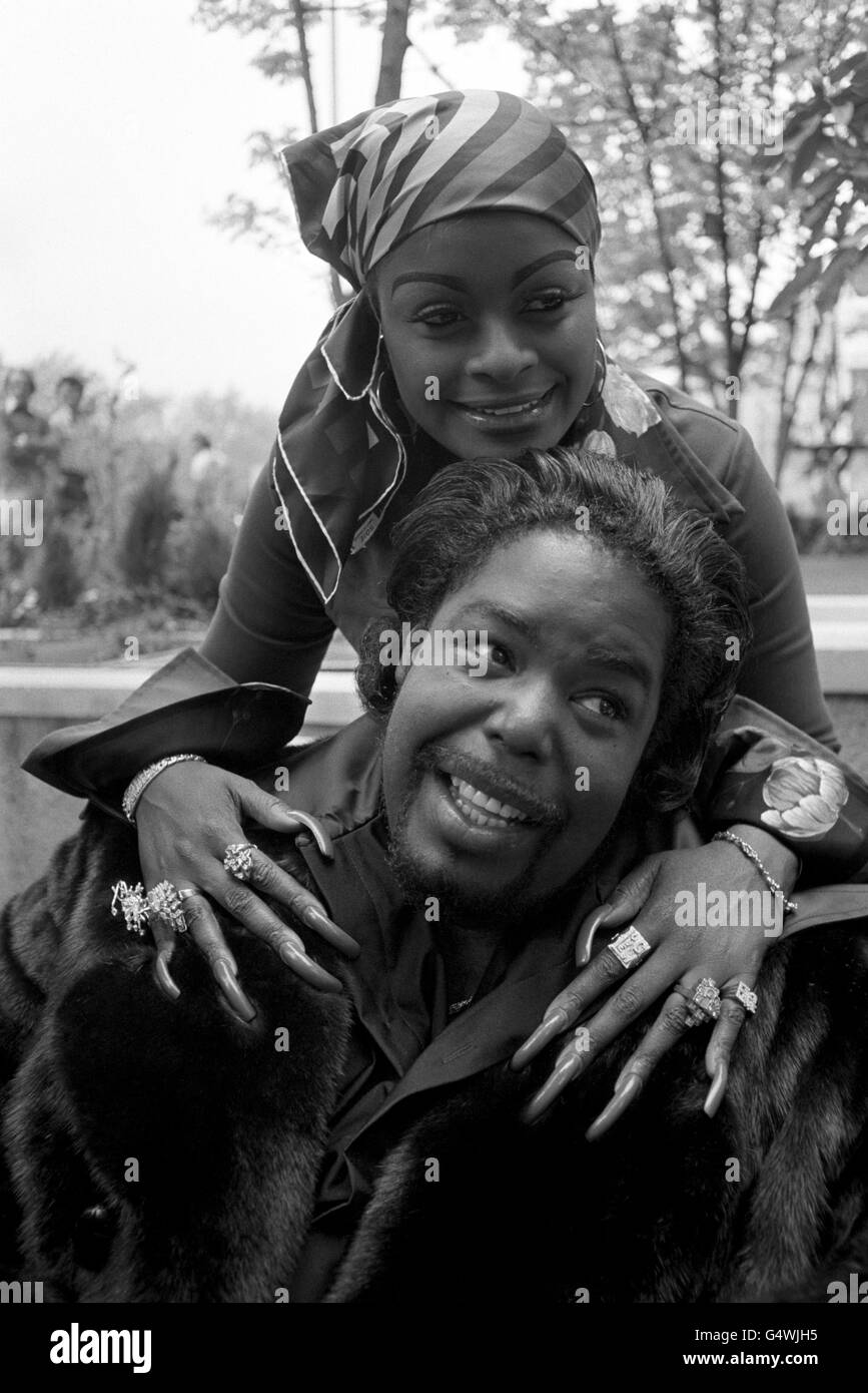 Barry White & wife Stock Photo, Royalty Free Image: 106284225 - Alamy