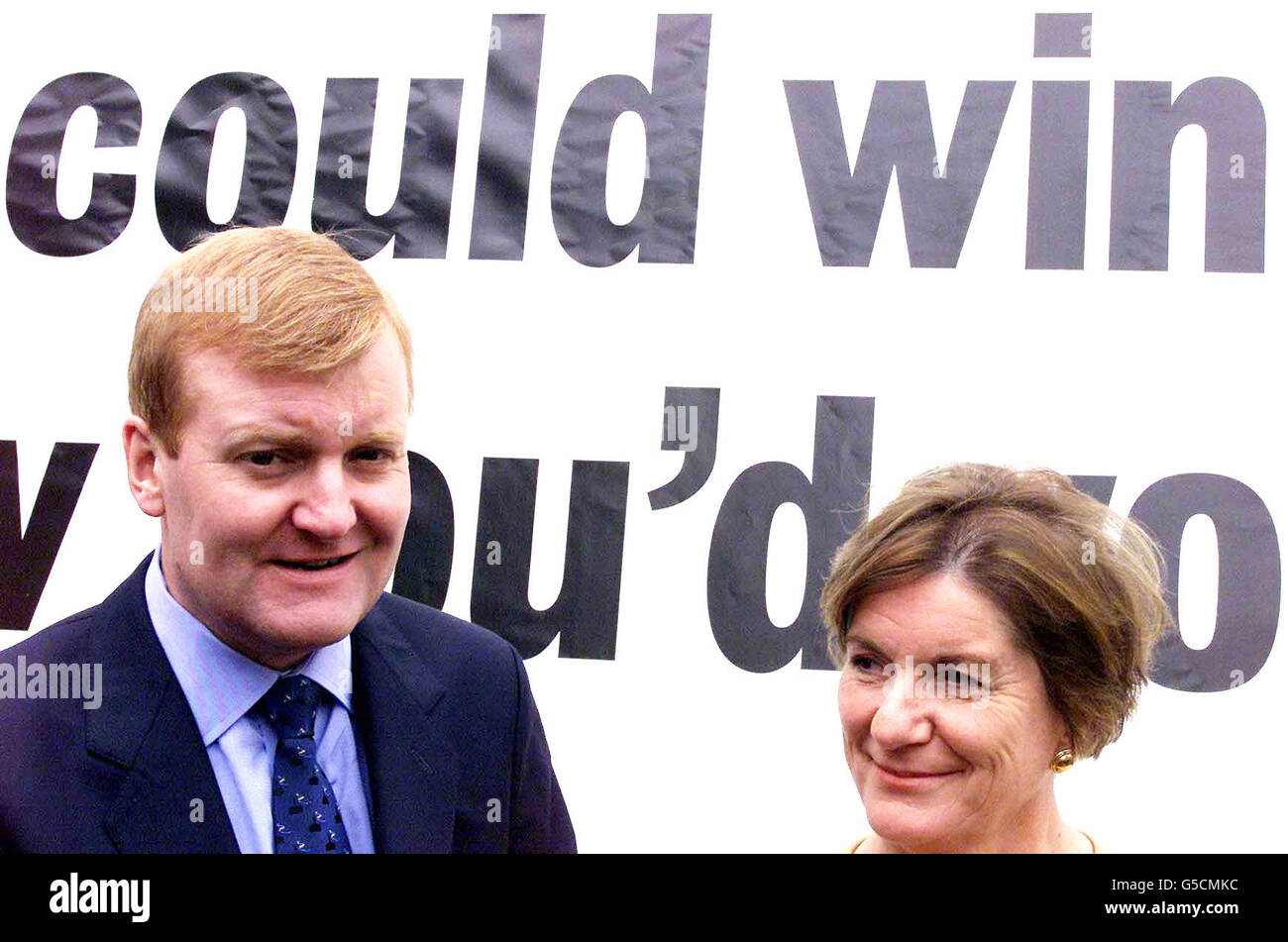 Pictured With Party Leader Charles Kennedy Dr Tonge Hi Res Stock