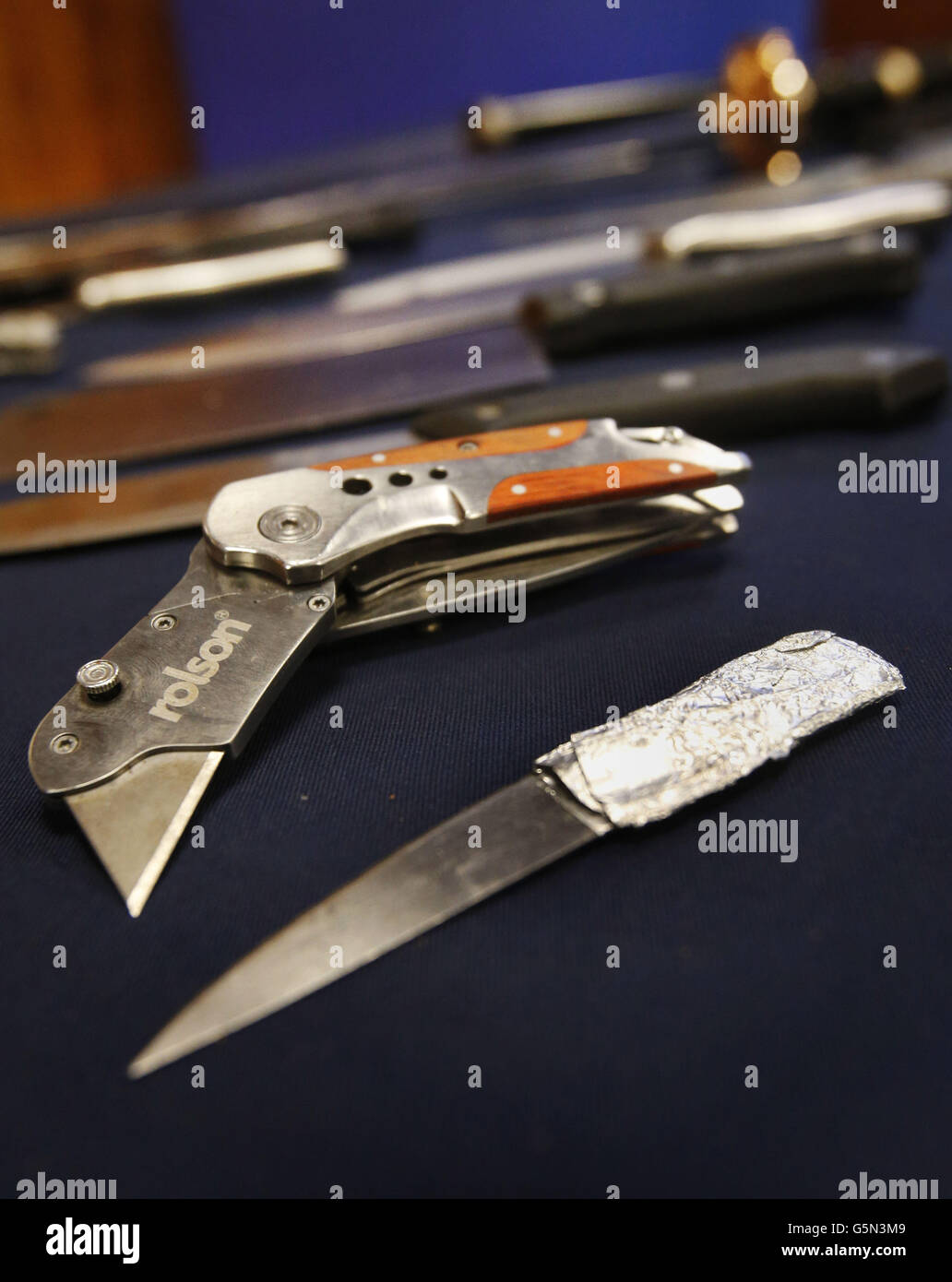 Longer jail term for knifecarrying Stock Photo, Royalty Free Image 106799401 Alamy