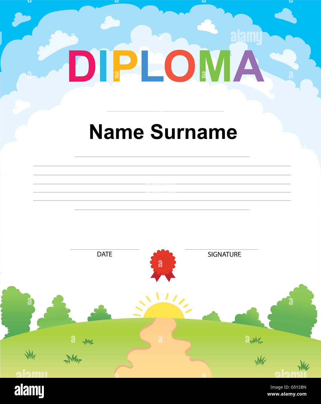 certificate background template