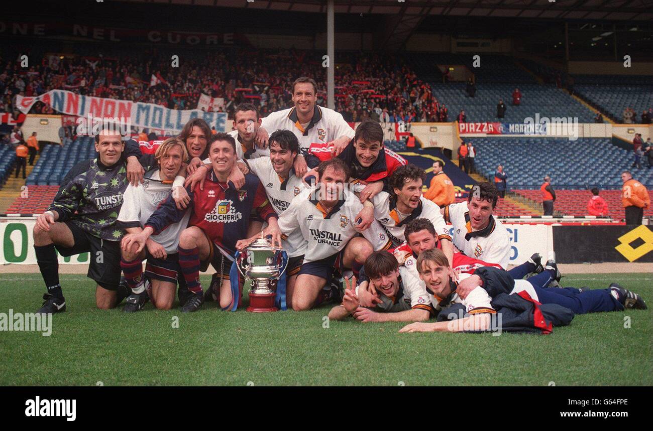 AngloItalian Cup Final, Port Vale v Genoa, Soccer Stock Photo, Royalty