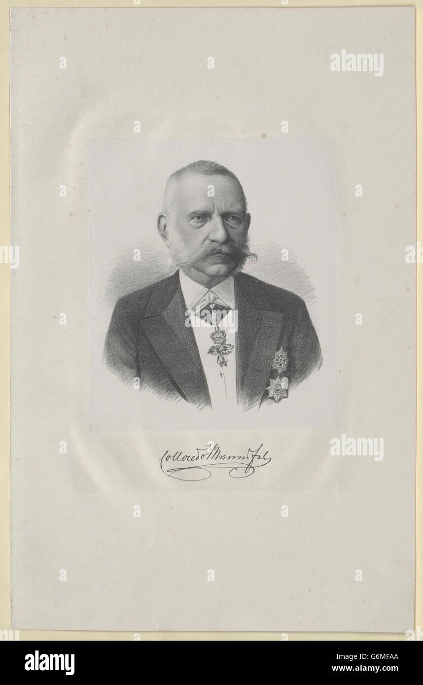 ColloredoMansfeld, Josef Fürst Stock Photo, Royalty Free Image