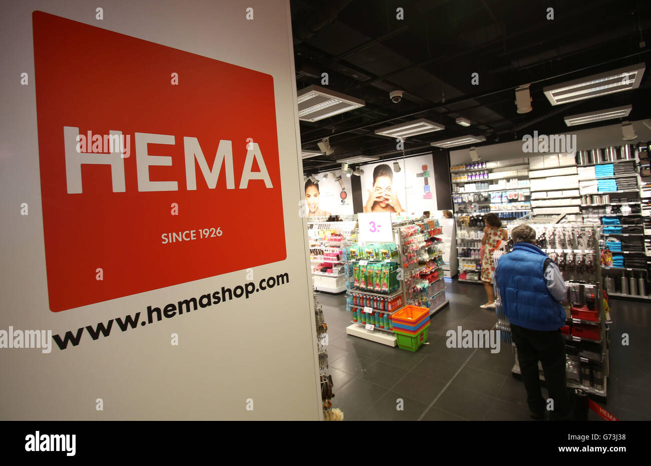 The UK's first Hema shop opens Stock Photo 107644860 Alamy
