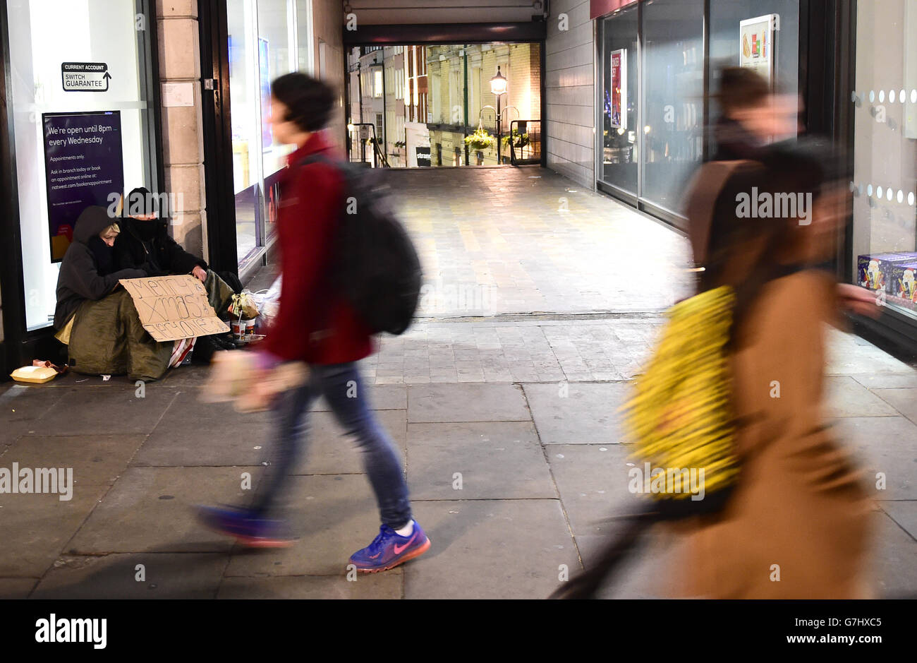 Homelessness In London The Homeless On The Streets Of London Stock Photo Alamy