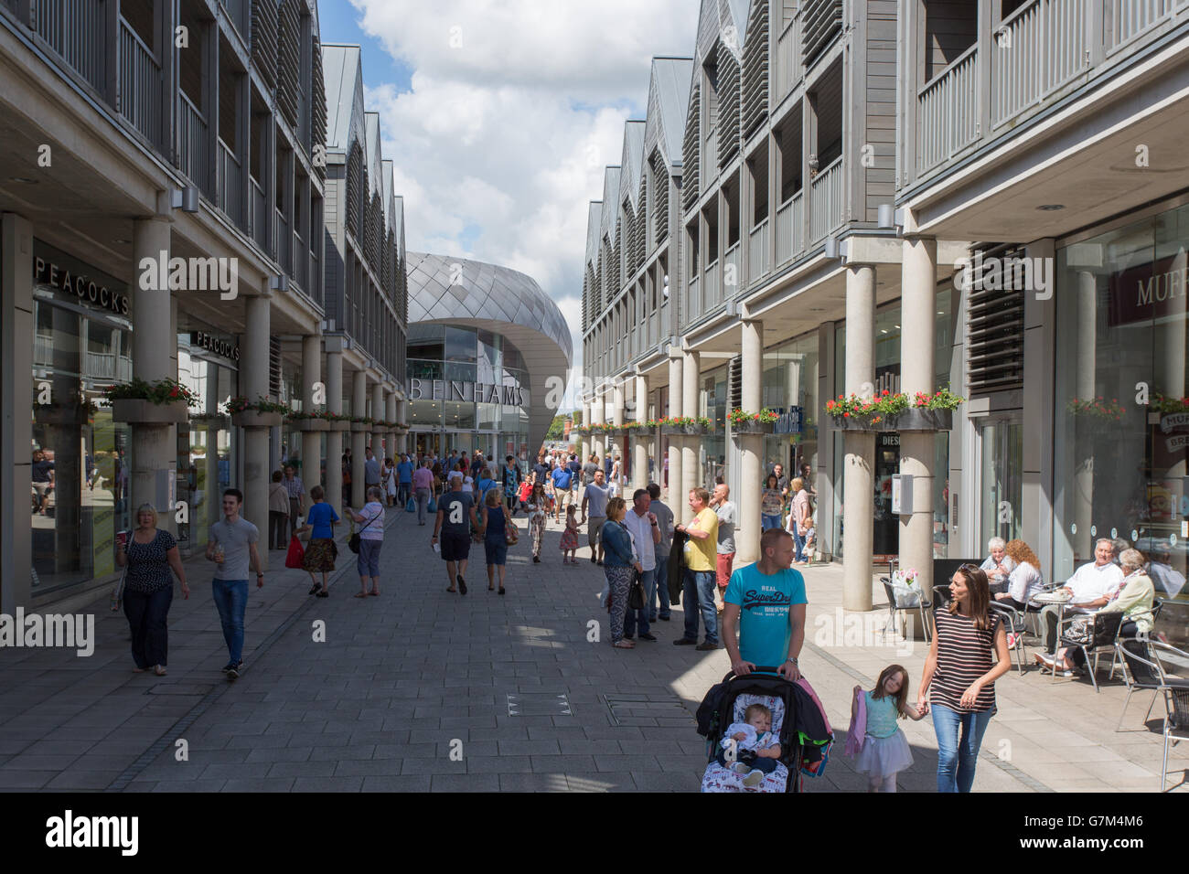 The Arc shopping centre, Bury St Edmunds Stock Photo, Royalty Free