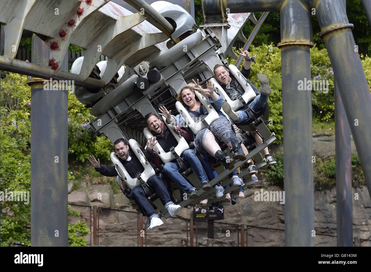 Alton Towers Smiler accident Stock Photo 108204648 Alamy