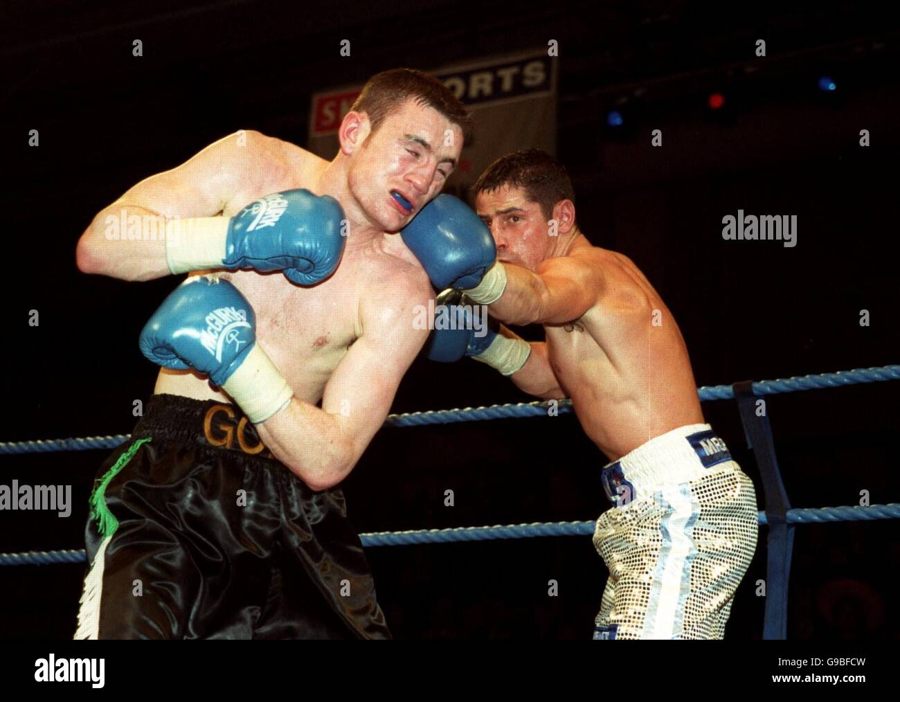 Boxing British SuperFeatherweight Championship Michael Gomez v