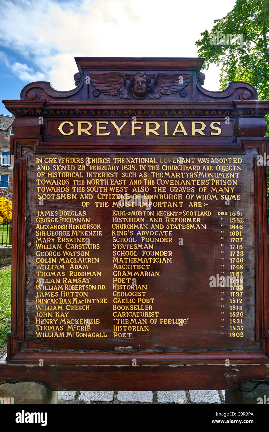 Greyfriars Kirkyard Is The Graveyard Surrounding Greyfriars Kirk In