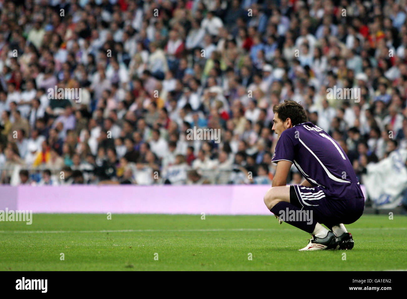 Soccer Spanish Primera League Real Madrid V Mallorca Santiago