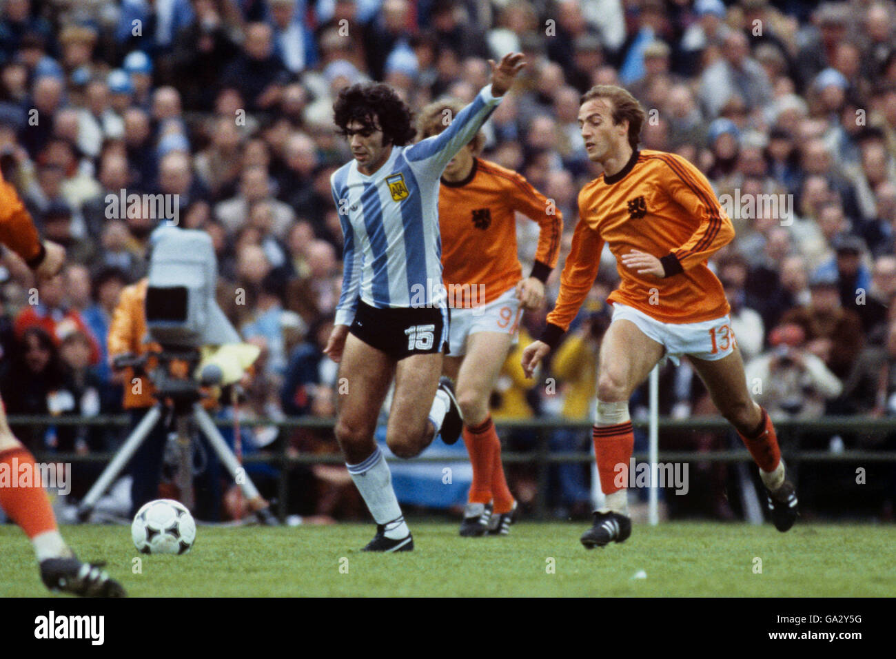 Soccer - World Cup Argentina 1978 - Final - Argentina v Holland Stock