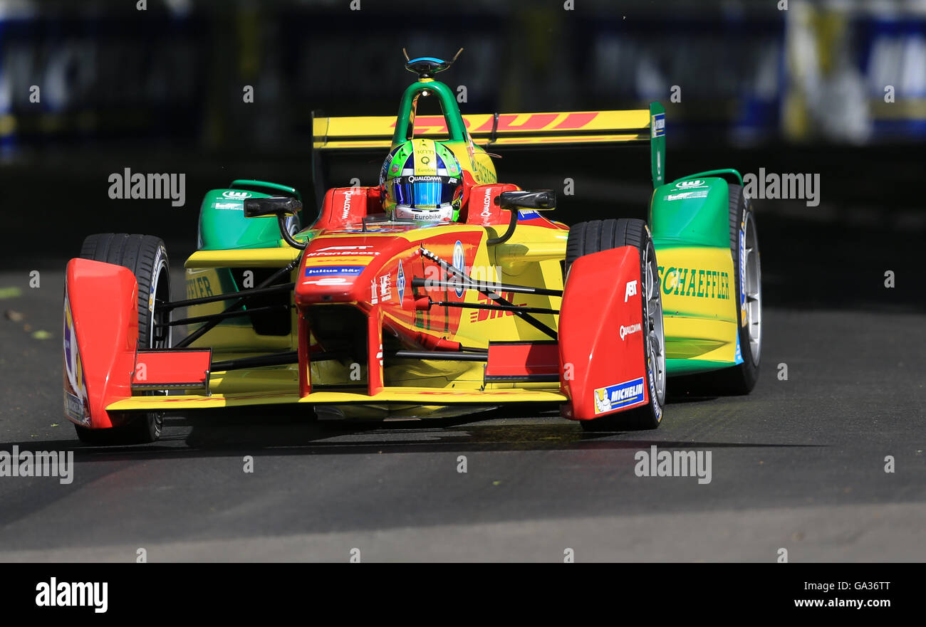 Lucas Di Grassi In The ABT Schaeffler Audi Sport During Round Nine Of