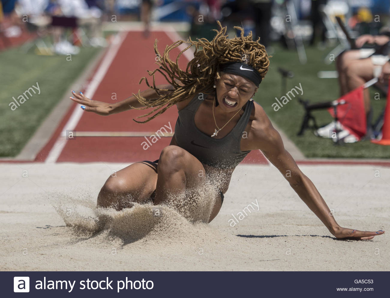 Eugene, Oregon, USA. 2nd July, 2016. USATF Olympic Trials, Eugene Stock