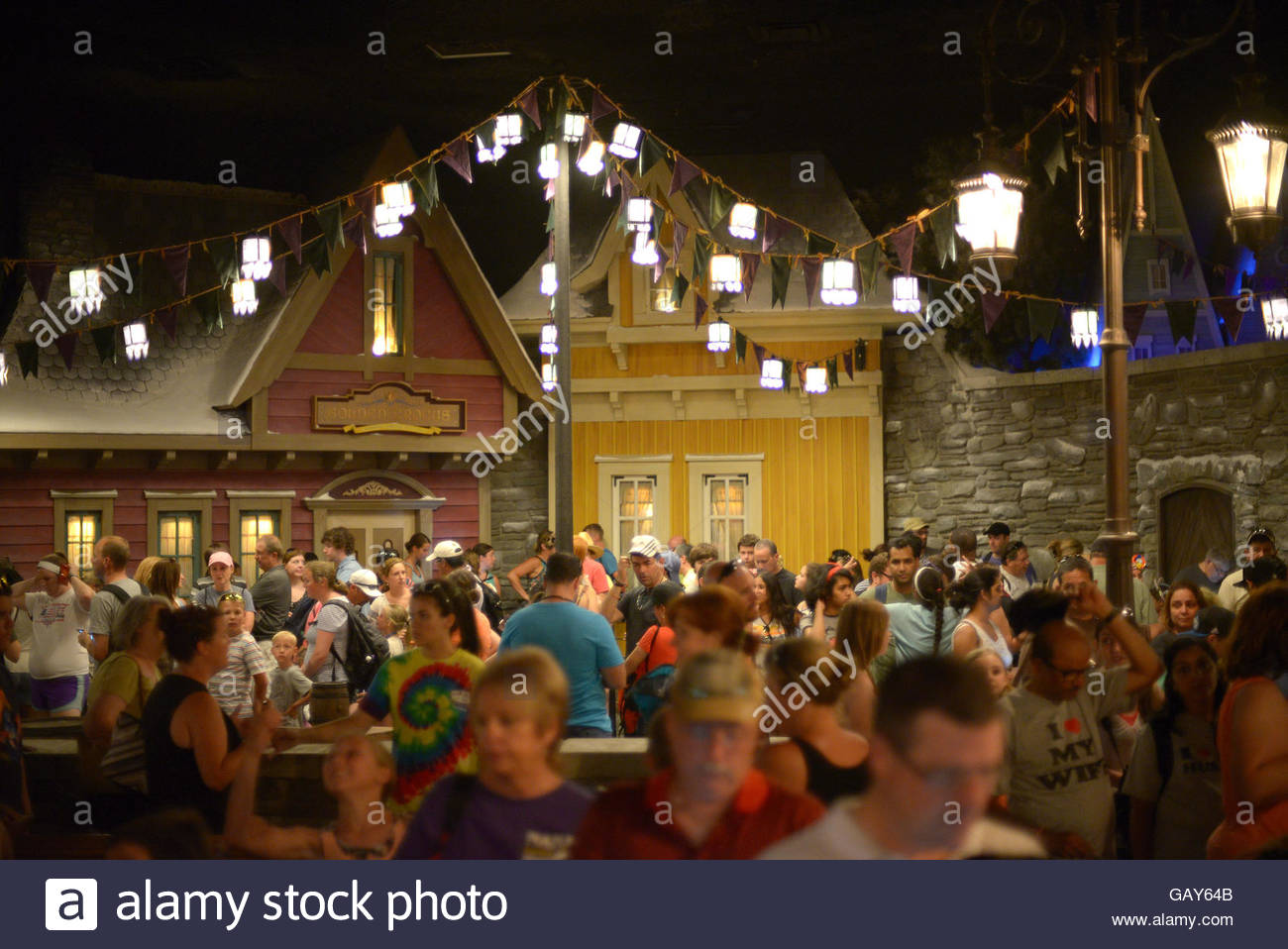 Frozen Ever After ride at the Disney World Epcot park in Florida USA