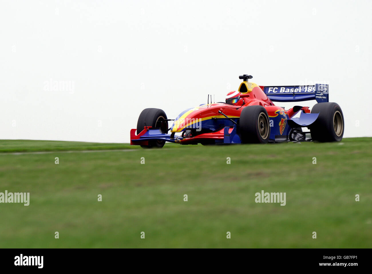 Superleague Formula Qualifying Donington Park Stock Photo Alamy