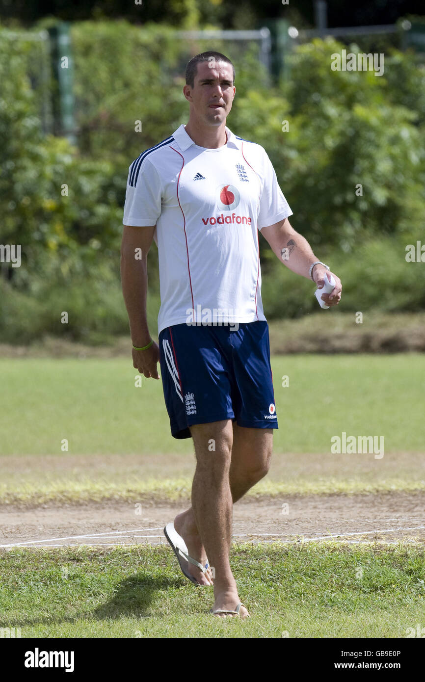 Cricket Stanford Super Series England Nets Session Falmouth