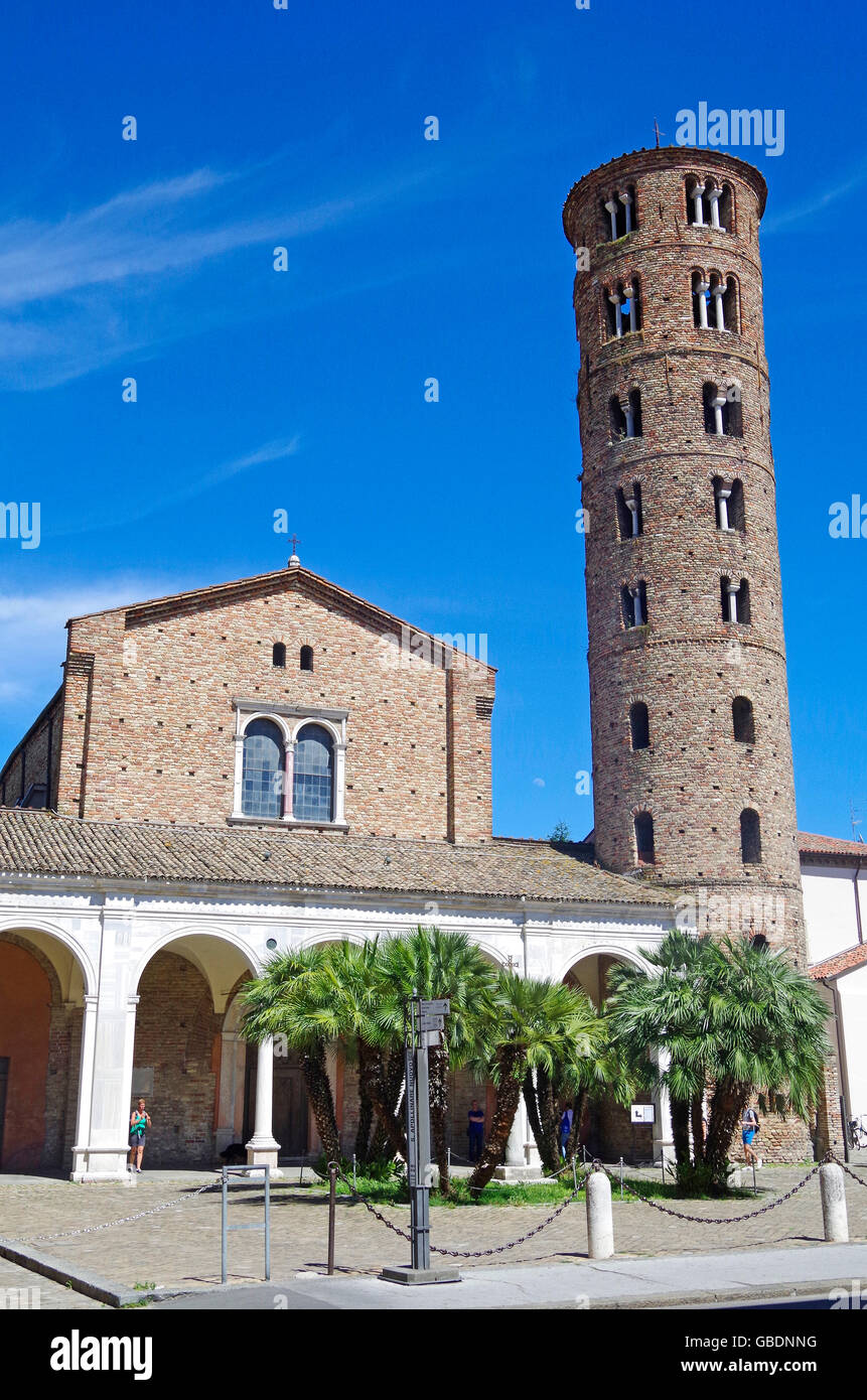 Ravenna, Italy, Basilica di Sant Apollinare Nuovo Stock Photo, Royalty