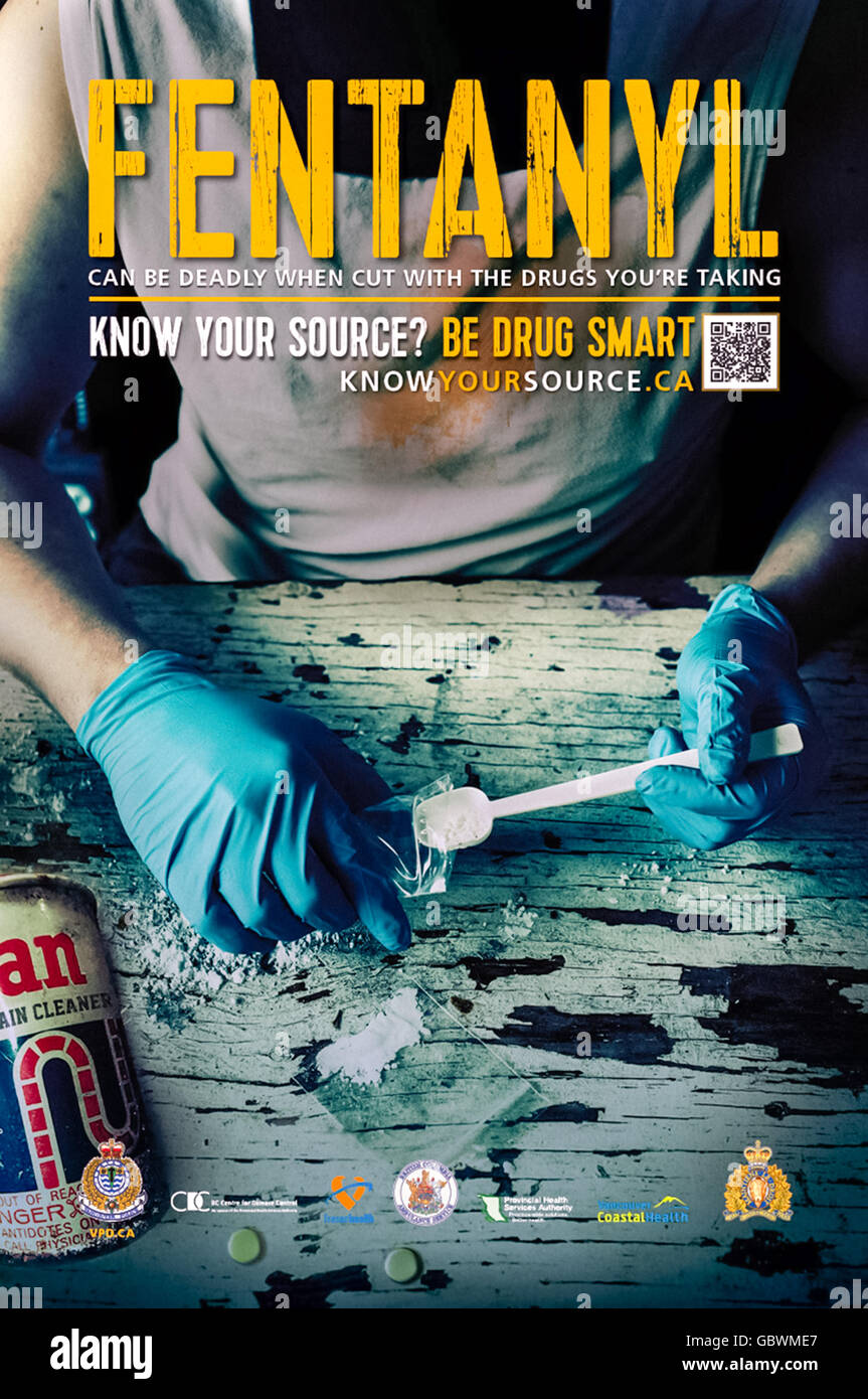 "FENTANYL can be deadly when cut with the drugs you’re taking Know