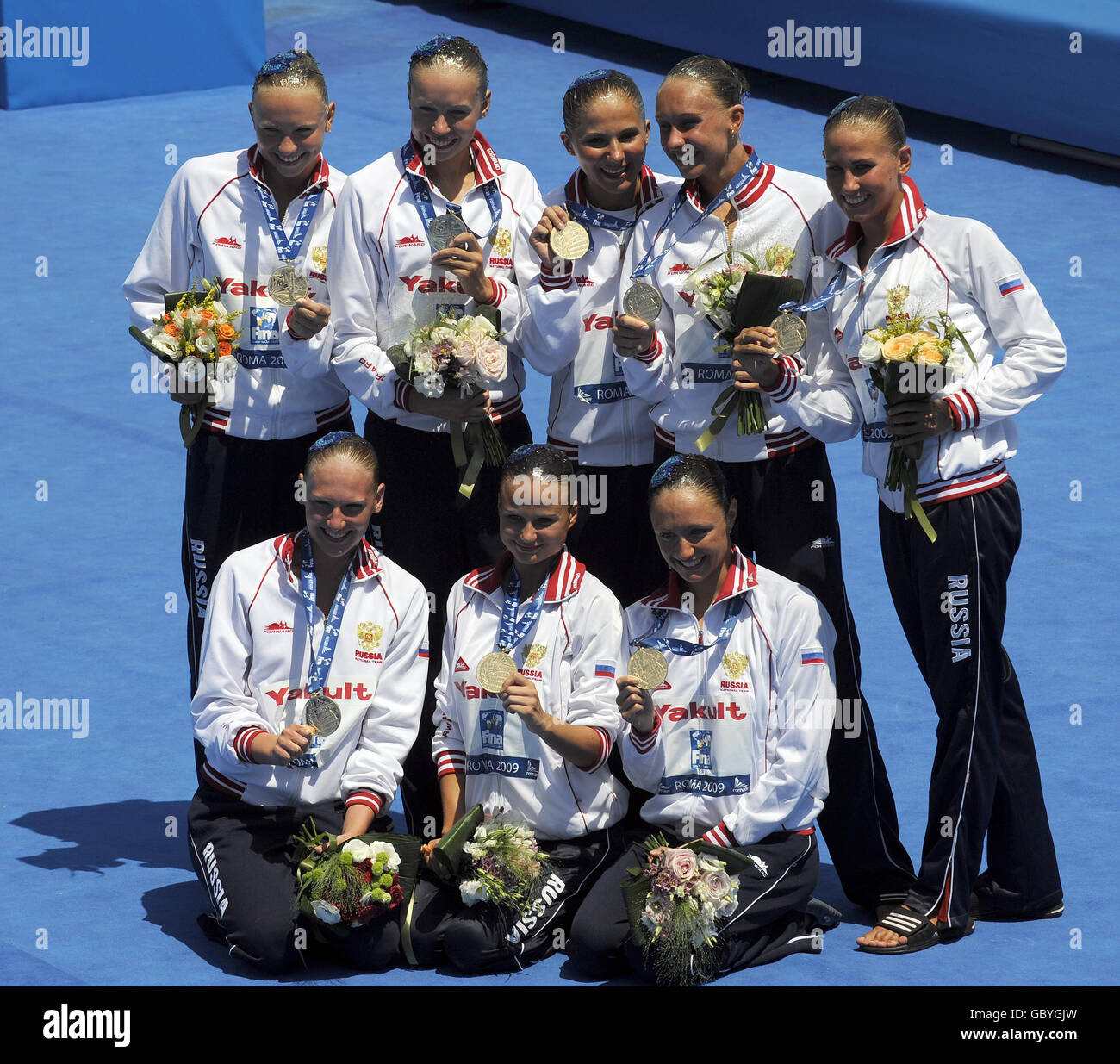 Swimming FINA World Championships 2009 Day Six Rome Stock Photo