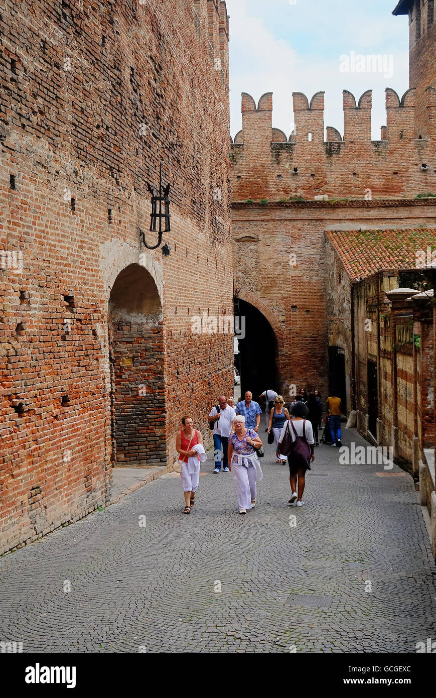 verona, italy. castelvecchio castle. it is the most important verona, italy. castelvecchio castle. it is the most important