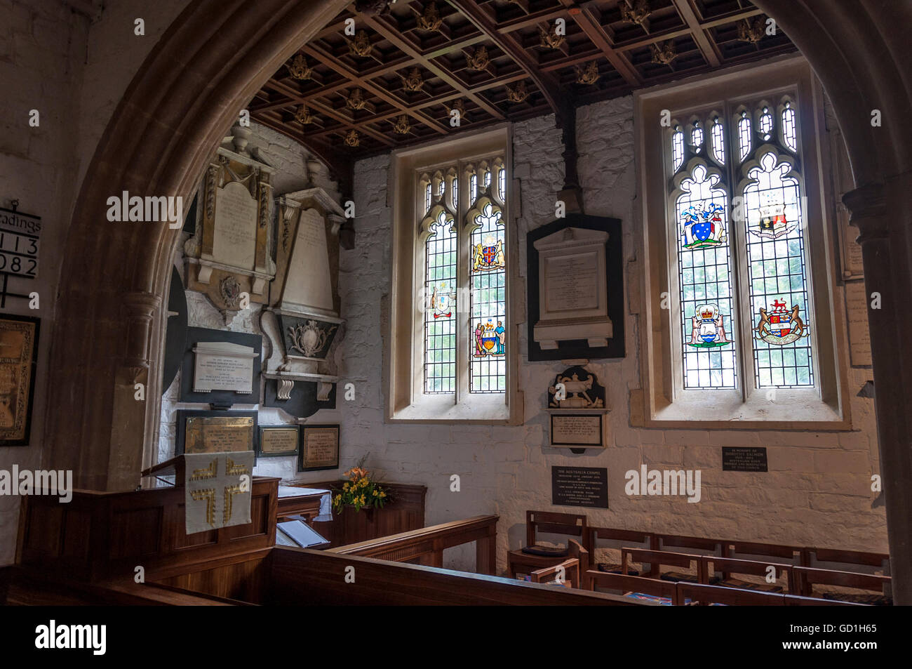 The Australian Chapel, St Nicholas Church, Bathampton, Somerset Stock