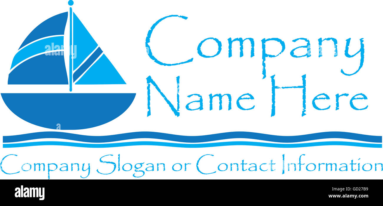 Sailboat Travel Agent Logo Sailboat Travel Agent Logo