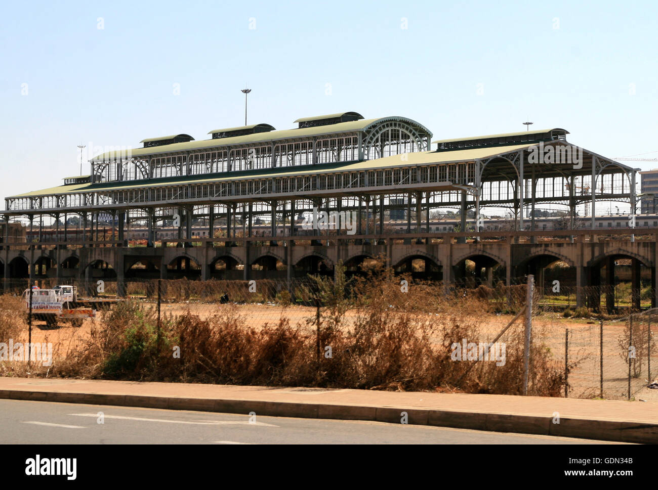 Old Johannesburg Railstation, Gauteng, South Africa Stock Photo, Royalty Free Image 111716203