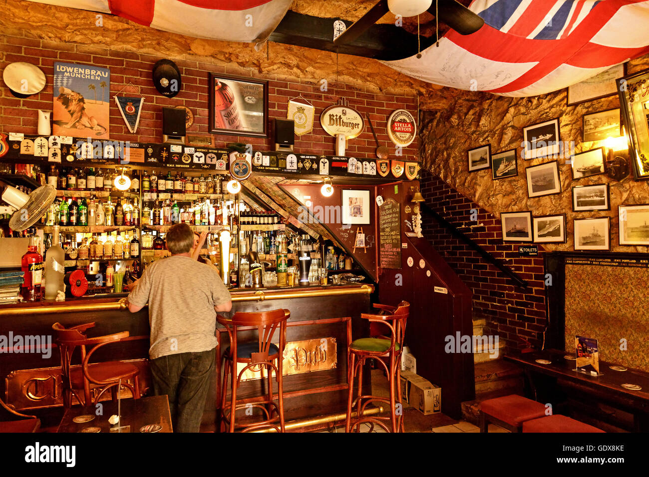 The Pub, Valletta, Malta Stock Photo 111830306 Alamy