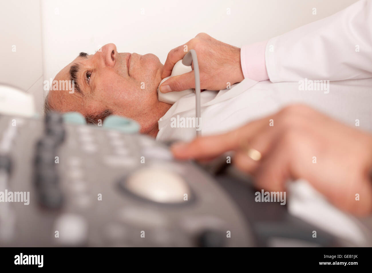 Carotid Artery Ultrasound Hi Res Stock Photography And Images Alamy