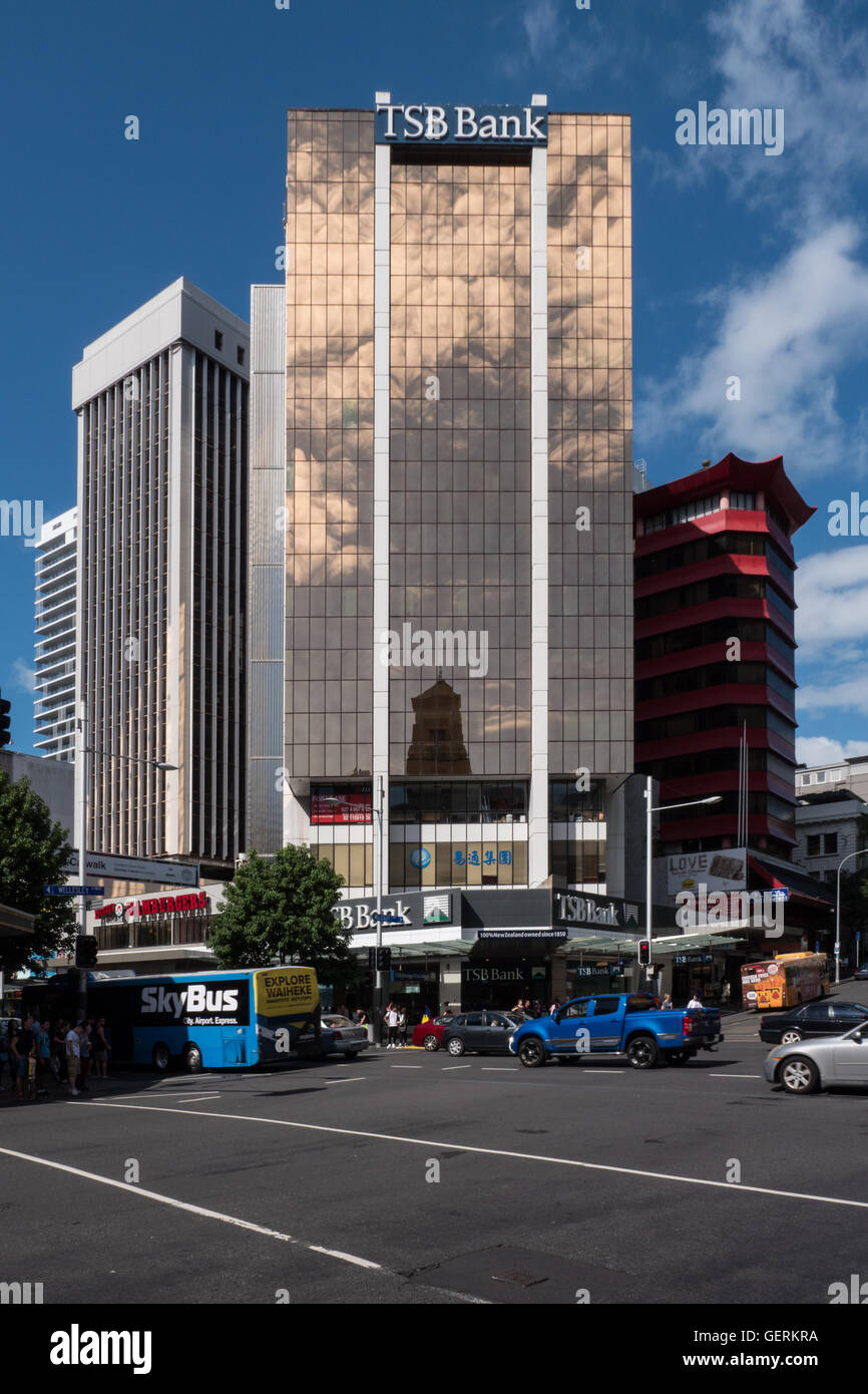 Tsb Bank Building Queen And Wellesley Streets Auckland Central North