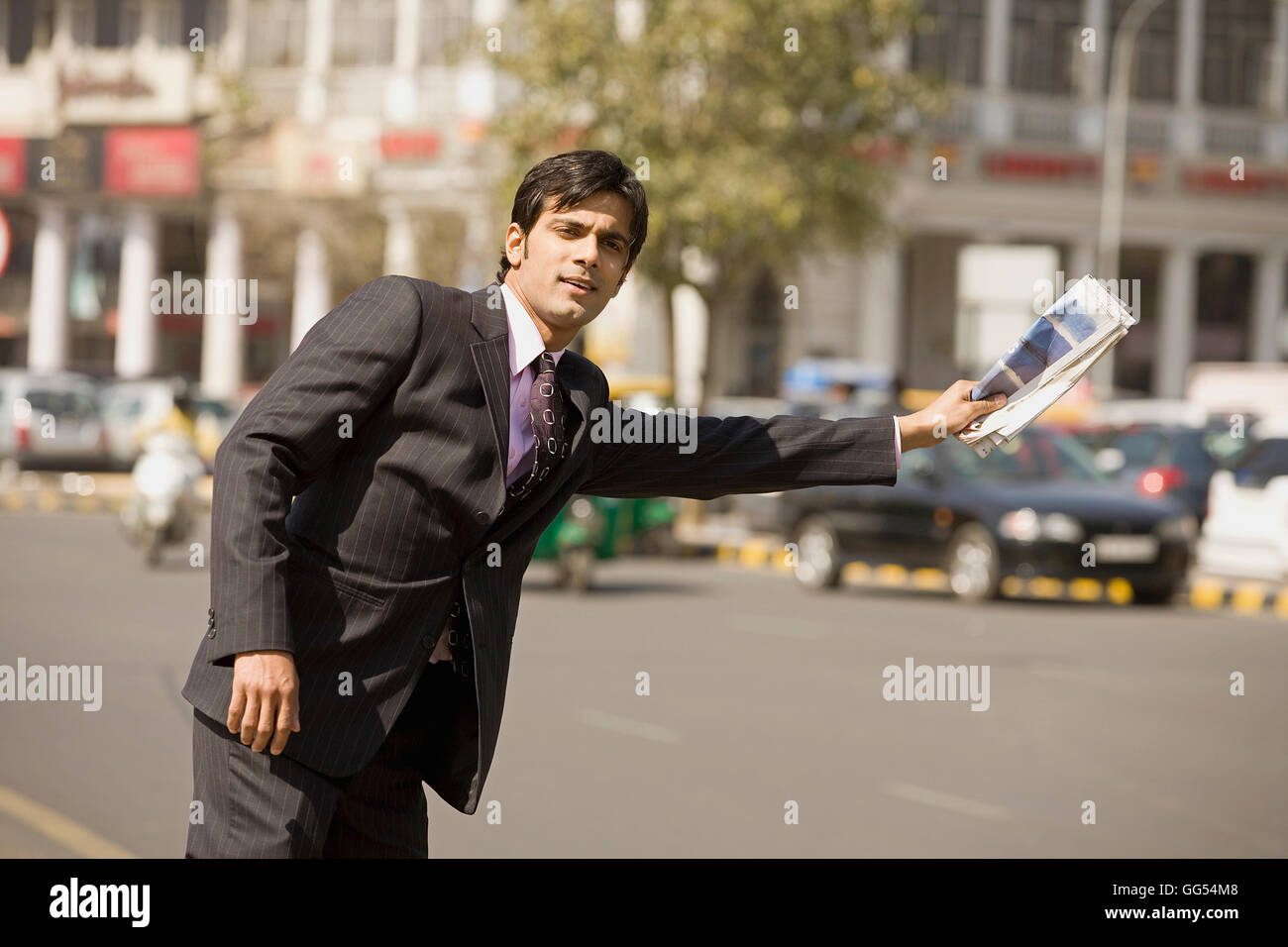 Man asking for a lift Stock Photo, Royalty Free Image 113210168 Alamy