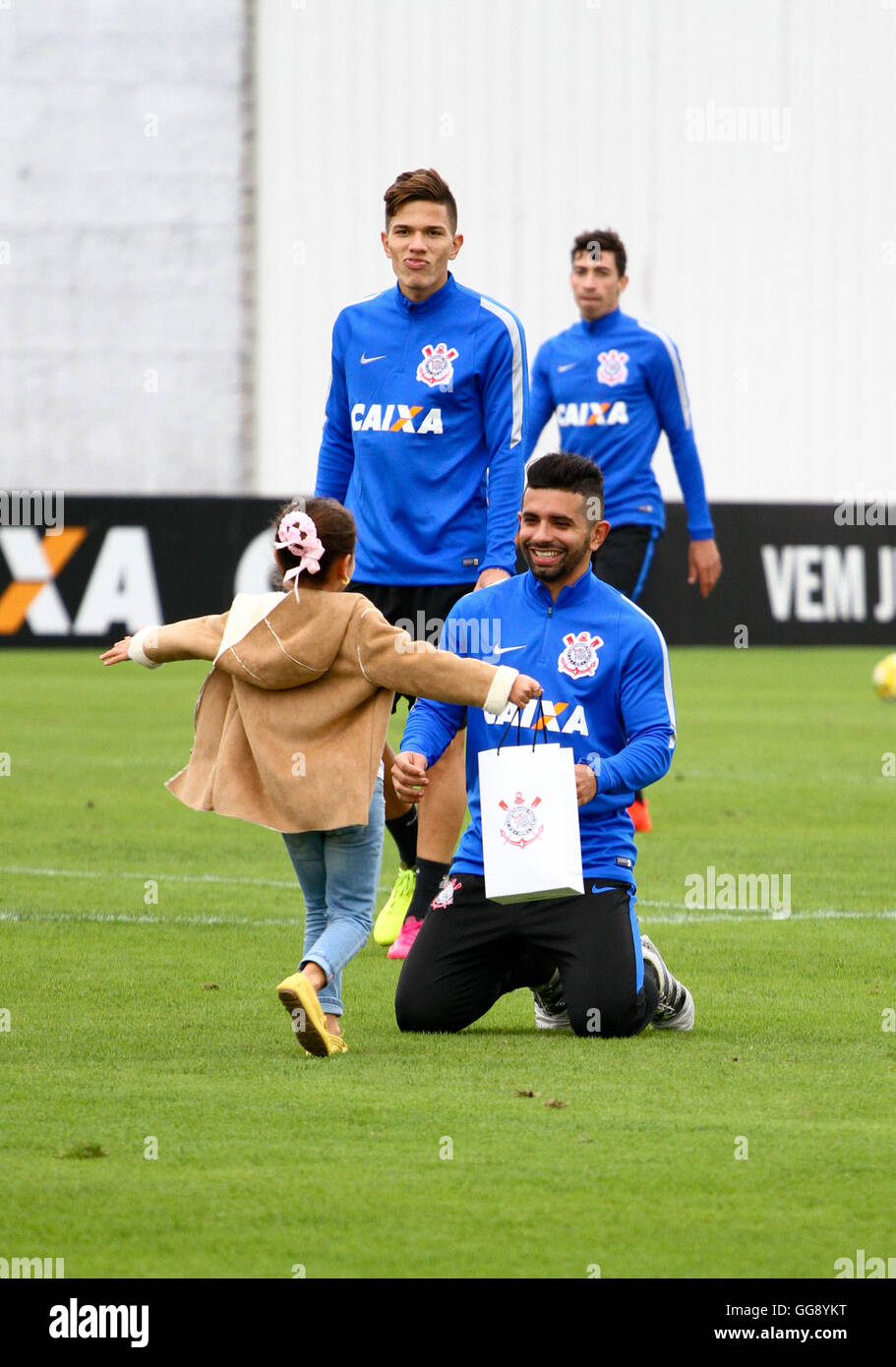 S O Paulo Sp Treino Do Corinthians William During The