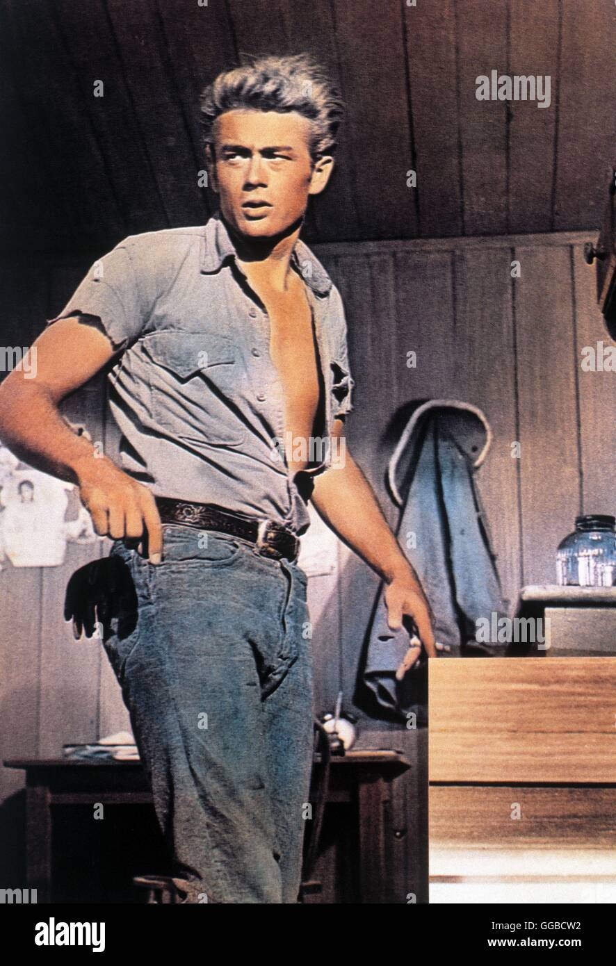 GIGANTEN Giant USA 1956 Stevens Jett Rink (JAMES DEAN) Regie